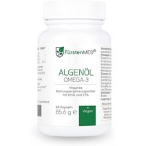 독일직구 FurstenMED 오메가3 비건 해조류 오일 캡슐 하루 복용량 800mg 당 DHA 함유량 + 비타민 E 독일 실험 및 제조 불필요한 첨가물 없음, 수량, 상세참조