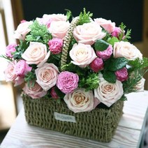 [전국당일배달 플라워테일] 꽃바구니 꽃다발 생화 장미꽃 전국 꽃배달 서비스 생일 생신 칠순 환갑 결혼기념일 축하 선물 와이프 아내 엄마 아빠 부모님 시어머니 여자친구 100일 200일 발렌타인데이 로즈데이 어버이날 카네이션 꽃집, 허니하니