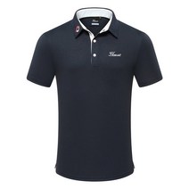 골프 의류 반팔 남성 티셔츠 빠른 건조 통기성 야외 스포츠 POLO 셔츠 맞춤형 수분 흡수 땀 의류