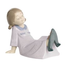 Nao by Lladro 야드로 나오 엄마 구두를 신어보아요 도자기 피겨린 Just Like Mum
