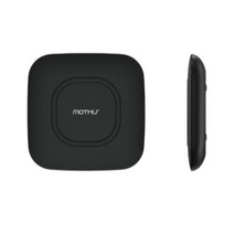 무선충전 15W 휴대폰 고속 무선충전기 패드형, 본품(케이블x)-블랙, 1개