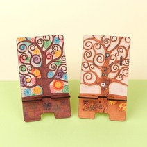 생명나무 핸드폰 거치대 집콕DIY 만들기키트, 단품, 상세페이지 참조