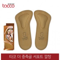 타코 깔창 독일 더 중족골 아치서포트 교정용, 35/37(225~240mm)