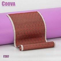 F207 COOVA 탄소 섬유 직물 탄소 섬유천 홍흑색 육각형 너비 20cm/30CM