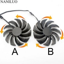 88MM PLD09210S12HH T129215SU 4 핀 쿨러 팬 기가바이트 지포스 GTX1060 1070 GTX 1050ti 960 RX570 RX470 그래픽 카드, AB