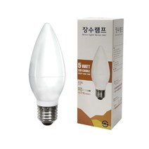 촛대구 장수램프 불투명 LED E26전구색 캔들 28032EA, 1, 본상품선택, 본상품선택