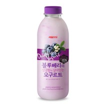 마시는 요구르트 서울우유 블루베리의 상큼함 750ml 2개