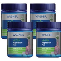 Wagner 와그너 비건 마그네슘 플러스 Vegan Magnesium Plus 60정, 4개
