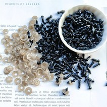 장난감 아이용 블랙 플라스틱 봉제 안전 눈 아미구루미 DIY 공예 재미있는 동물 인형 액세서리 5-14mm 5, 01 5mm_02 50pcs