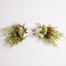 플라워트리 베리 라벤더 갈란드 51cmP 조화 가렌드 리스/스웨그, 옐로우