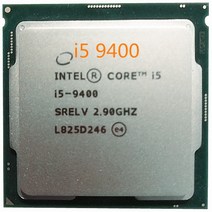 인텔 코어 i5-9400 프로세서 i5 CPU 6 스레드 2.9GHz 9MB 14nm 65W FCLGA1151, 한개옵션0