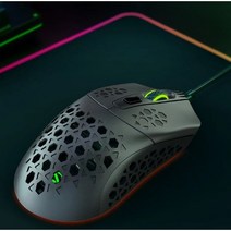 블랙샤크 마코 M1 게이밍 유무선 마우스 RGB 경량 10000dpi 노트북 PC MAC, Black Shark Mako M1