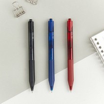 모나미 FX153 볼펜 0.7mm 흑색 적색 파랑, 청색