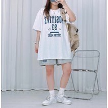 [세트가격/오버핏] 커스텀 반팔 트레이닝 세트