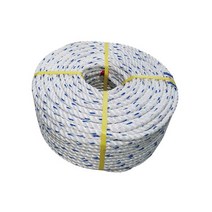 [RΘA] 배표-PP로프 4x125m 1.15kg (롤) 현수막 안전줄 산업용 노끈 낚시 밧줄 PP 공사장 ▷_β5243Ea, 《β본상품》