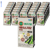 베지밀 에이스 저당 당뇨 두유, 32개, 190ml