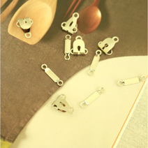 릴리패브릭 5쌍)마이깡/훅/걸고리[2종], 쌍고리마이깡 니켈