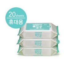 애터미 휴대용 물티슈, 20매 x 3팩, 3개