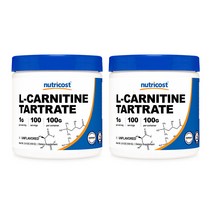 L-카르니틴 타르트레이트 100g 2병, 2개, 단품