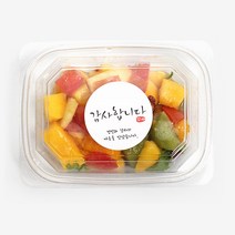 피크닉앤패키지 추석송편떡포장용기 어린이집선물포장답례품, 10p, 감사합니다 원형스티커