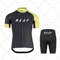 싸이클복 자전거 유니폼 기모싸이클복2023 MAAP 여름 사이클링 세트 짧은 소매 저지 도로 자전거 의류 스포
