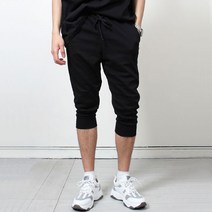 [당일출고] 라스토케 7부 트레이닝 배기 팬츠 스웨트 남자 조거팬츠 트레이닝