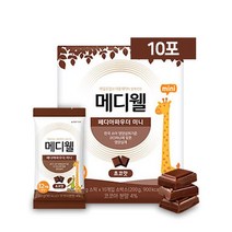 메디웰 페디아파우더 미니 초코맛 10포, 없음