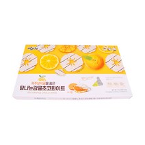 [삼다몰] 제주 보석귤 감귤칩 초콜릿 화이트 12개입 2박스, 상세 설명 참조