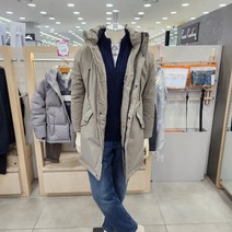 올젠 후드 탈부착 사파리 패딩/경량 기능성 원단/적당한기장 야상패딩 ZBC4FP1309