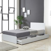 [우아미아이] [우아미가구]HZ170 3단 서랍 수납침대 SS 230 3colors, 색상:아카시아