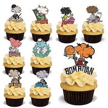Edible Brainstorming Cupcake Topper Pre Cut Wafer Paper Decoration Birthday Festival Party Supply Ca, 1