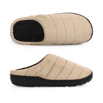 스부 SUBU BEIGE SB-73 다운 기모 패딩 슬리퍼 - 기타