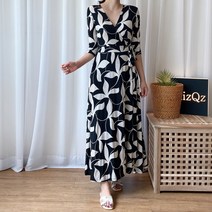 [SALE] 고급스러운 여신 맥시 랩 원피스