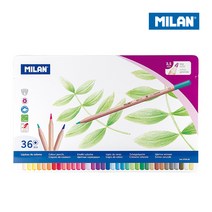 MILAN 밀란 메탈박스 36색 색연필