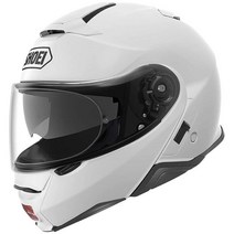 Shoei Neotec II 헬멧미디엄 메탈릭 매트 블루 USA 미국, Large, White