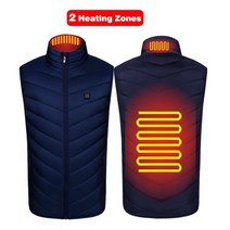 발열점퍼 USB 열선조끼 잠바 자켓 가열 난방 스위치 2 11부위 전기 열 사냥 야외 코트 남성 여성 지능형 패딩 의류