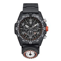 Luminox 루미녹스 XB.3741 남성용 아날로그 스위스 쿼츠 무브먼트 시계 폴리우레탄 스트랩 포함 블랙 모던
