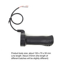 전기 스쿠터 스로틀 그립 트위스트 속도 사이클링 핸들 바 디스플레이 전기 자전거 액세서리, 전자 자전거 핸들 바, 협력사