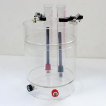 H2O 화학변화 탄소전극 전기분해 실험기 중등과학 전류흐름 물리 수업용