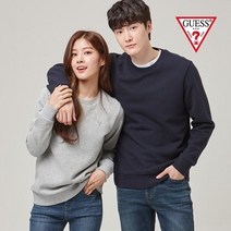 게스 480221 NL4K0241 온라인 유니 미니로고 양기모 맨투맨