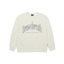 브라운브레스 BROWNBREATH ARCH CREWNECK - IVORY (P143184)