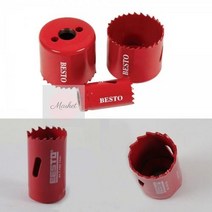 홀 커터 홀소 바이메탈 일반 111mm 구멍가공 베스토 일반 베스토 DIY 홀소 인테리어철물 온라인철물점, 마켓초이쿠팡 본상품선택