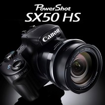 캐논정품 파워샷 SX50 HS 광학50배줌 풀HD 하이엔드 k, 16GB+여행용 가방+리더기