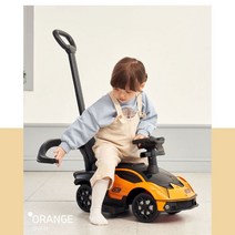 실내 실외 유아 멀티 붕붕카 보행기 푸쉬카 오렌지 222053EA, 쿠팡 본상품선택