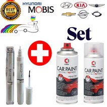 제네시스 G80 N5M 카본메탈 페인트(붓펜＋스프레이)자동차 도색 차량용 카페인트 터치펜 락카 보수용