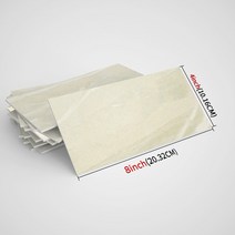 자체 접착 벽지 껍질과 스틱 패널 스티커 비닐 폼 장식 backsplash 파란색 대리석 타일 4quot x 8quot 주방 백스플래시, 4x8inchx64pcs, sjm04