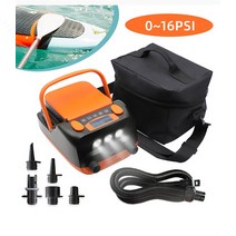 HT-790 충전식 공기 펌프 패들 보드 보트 카약 팽창식 풍선 SUP DC12V 6000 W 전기, 01 100-110V