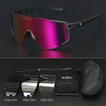 보호안경고글 도로 자전거 고글New Sweet Protection Ronin 4 렌즈 자전거 안경 남성 여성 Sun Glasses Mou, 01 C1