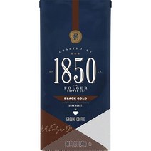 1850 Folgers 블랙 골드 다크 로스트 갈아 놓은 커피 340g(12온스) 6팩233997, 12 Ounce (Pack of 6), Lantern Glow - Light Roast