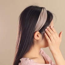 가죽 꼬임 헤어밴드 레자 핸드메이드 악세사리 머리띠